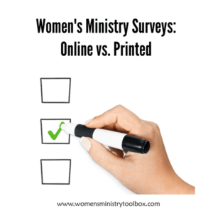 Forms & Surveys Archives - Women's Ministry Toolbox