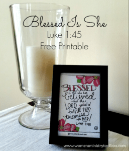 Jewelry Box Blessed Is She Luke 1:45 main image 1