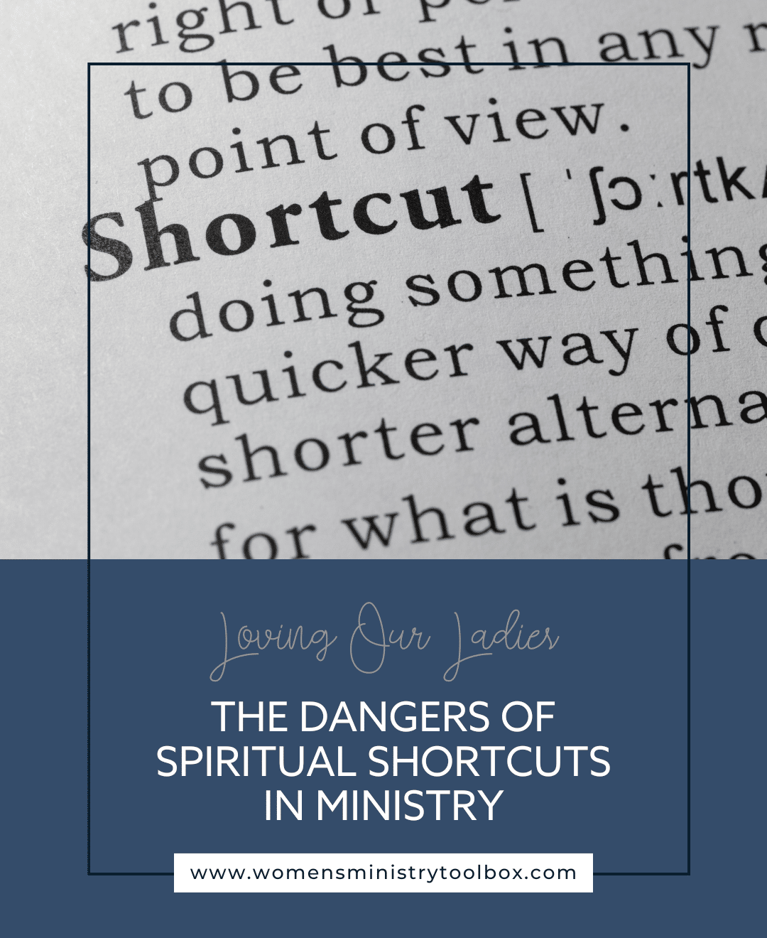 Do you find yourself in a rush and taking spiritual shortcuts? They might seem harmless, but as I share in this post, they can be quite dangerous!