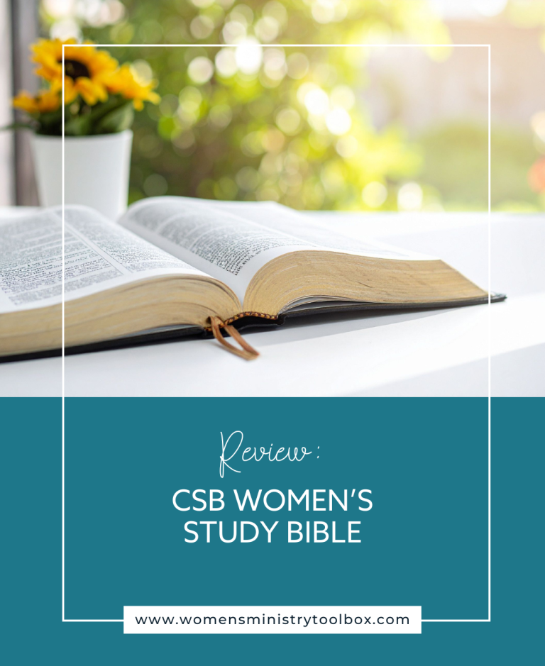 study Bible Archives - Women's Ministry Toolbox