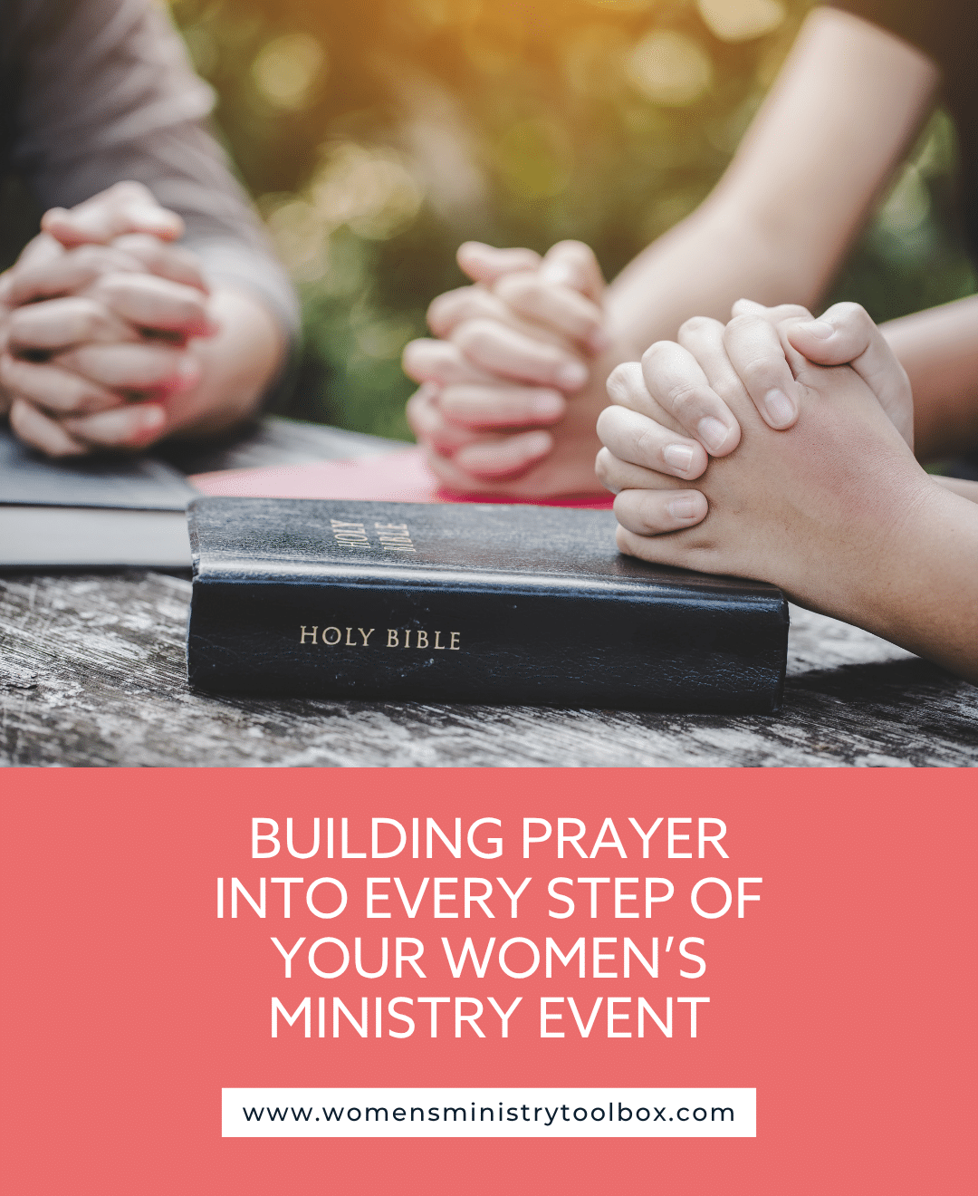 Discover 11 powerful ways to cover your women's ministry events in prayer! From prayer teams to unique prayer stations, create memorable, Christ-centered gatherings that impact lives. Find practical tips and encouragement to help your team make prayer a foundation of every women’s event.